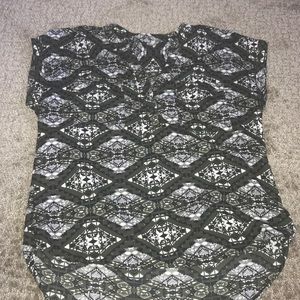 Multicolored button down shirt